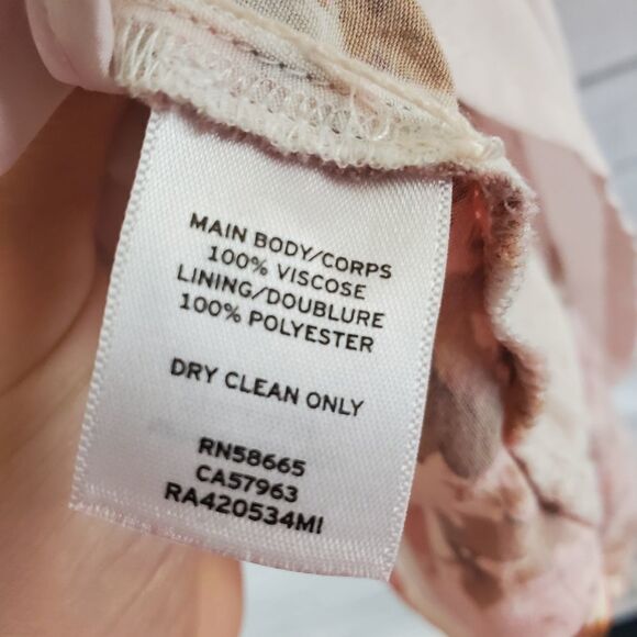 Rachel Parcell floral midi wrap dress lined XS - Picture 2 of 14